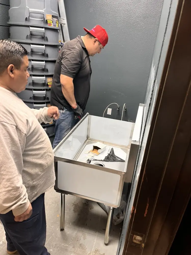 Commercial plumbing and sink installation in Westinghouse Village